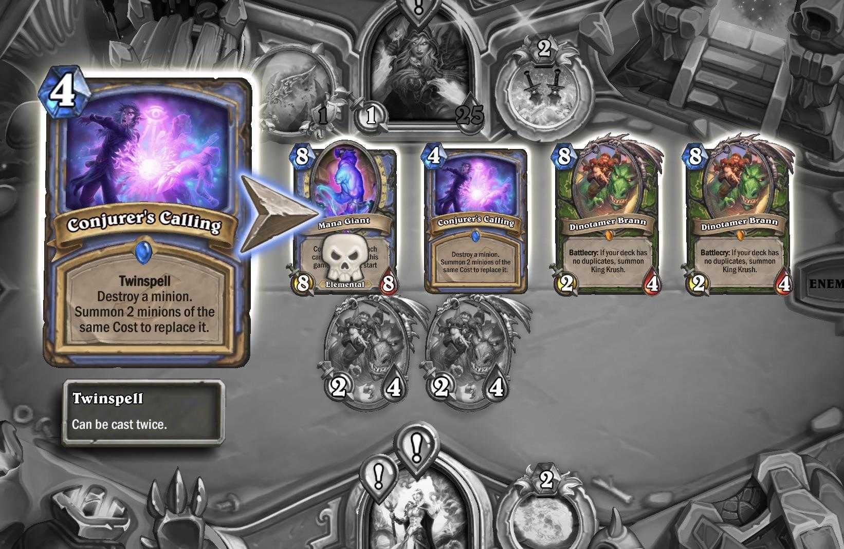 ᐈ гнев пустоты героик vs жрец/ колода каражан шпиль hearthstone стандартный • бесплатные онлайн игры