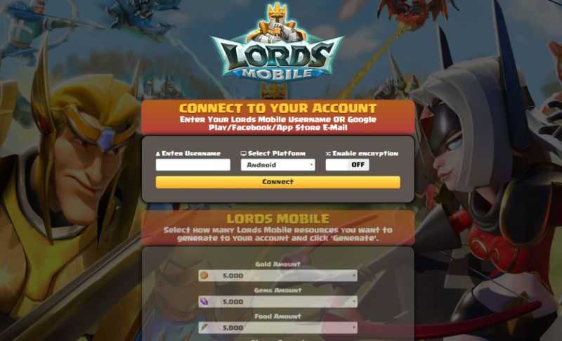 Lords mobile взлом (деревья, драгоценные камни и монеты)