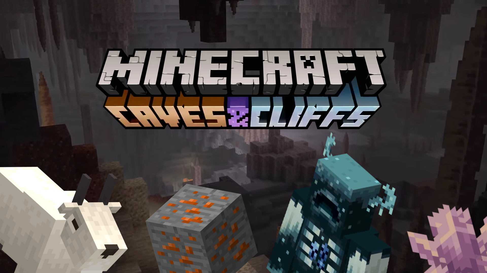 Скачать minecraft pe 1.17.90, 1.17.20 и 1.17.0.0: горы и пещеры