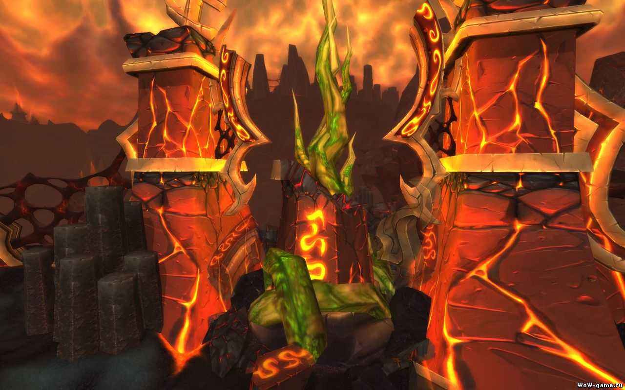 Огненные просторы - вселенная world of warcraft