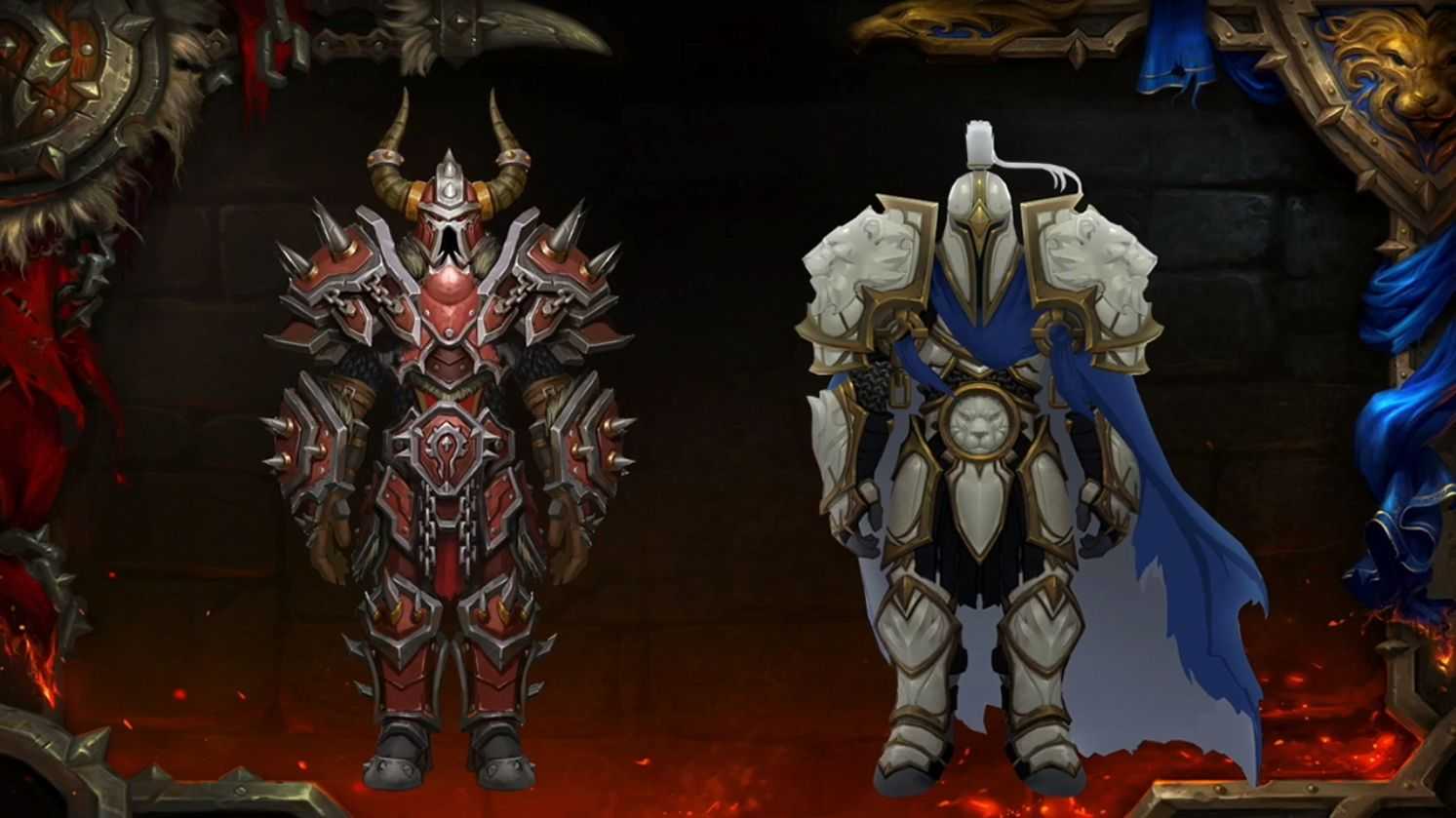 Трансмогрификация  – рейдовые комплекты т5 и т6 на чернокнижника (world of warcraft)