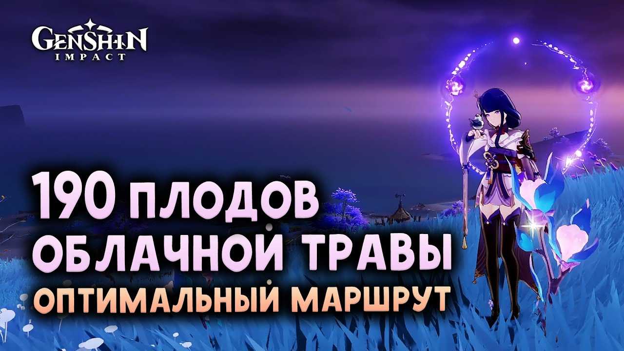 Артефакт плод облачной травы в геншине