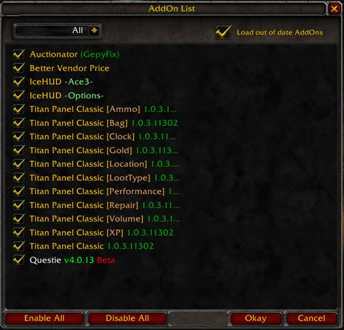 Лучшие аддоны для wow burning crusade classic