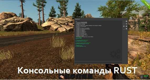 Rust консольные команды