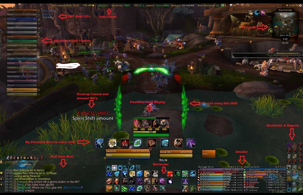 Аддоны для wow 8.3 bfa
