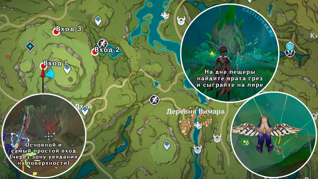 Genshin impact: скрытый дворец формулы гуйцзан
