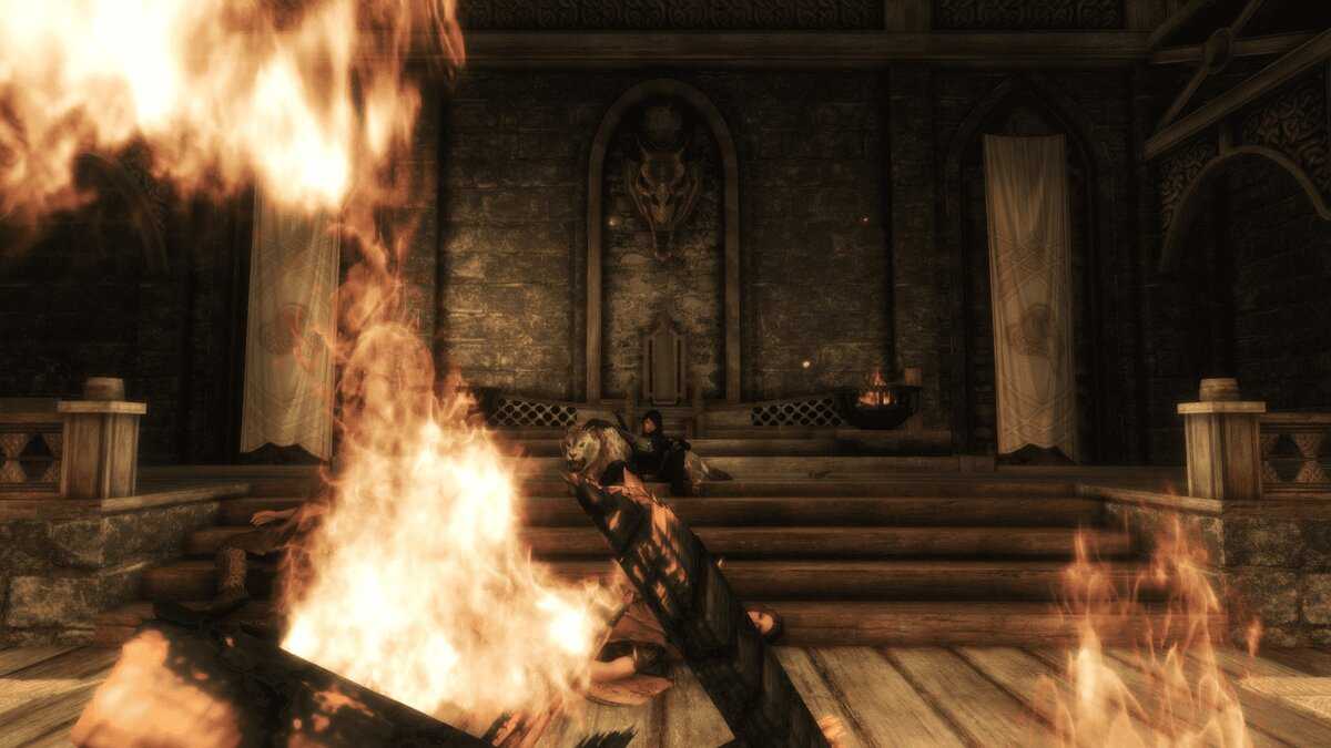 Игрок остался один в skyrim. он утверждает, что уничтожил всех персонажей и существ
