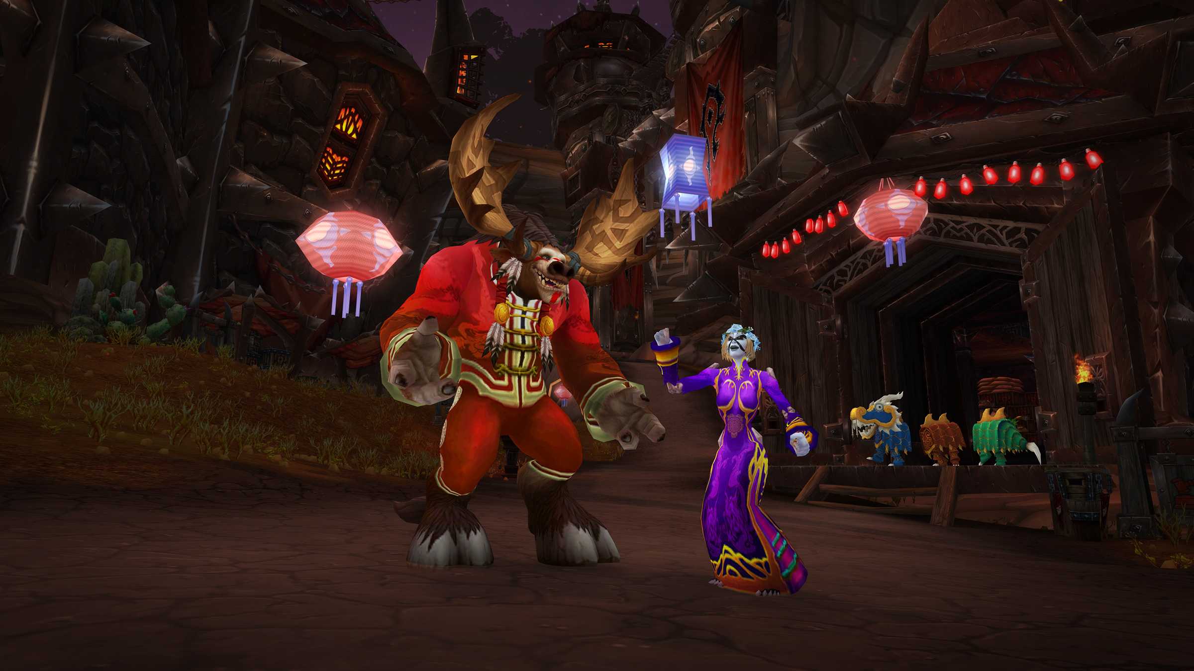 Лунный фестиваль в wow classic: место сбора для орды
