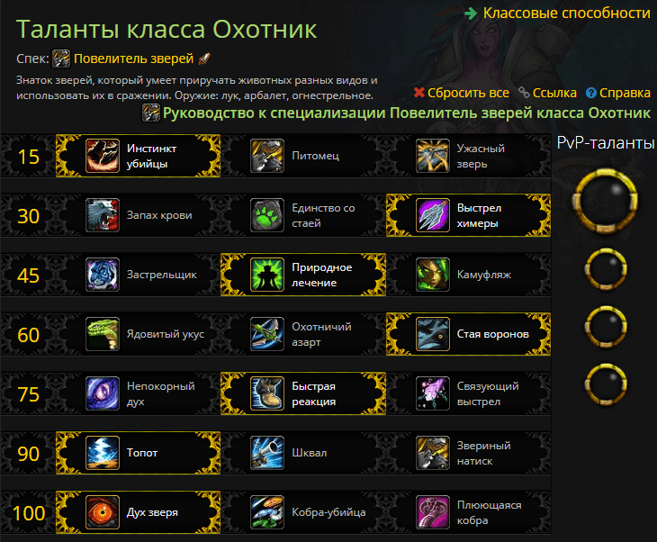 Мм хант 3.3.5 пве гайд