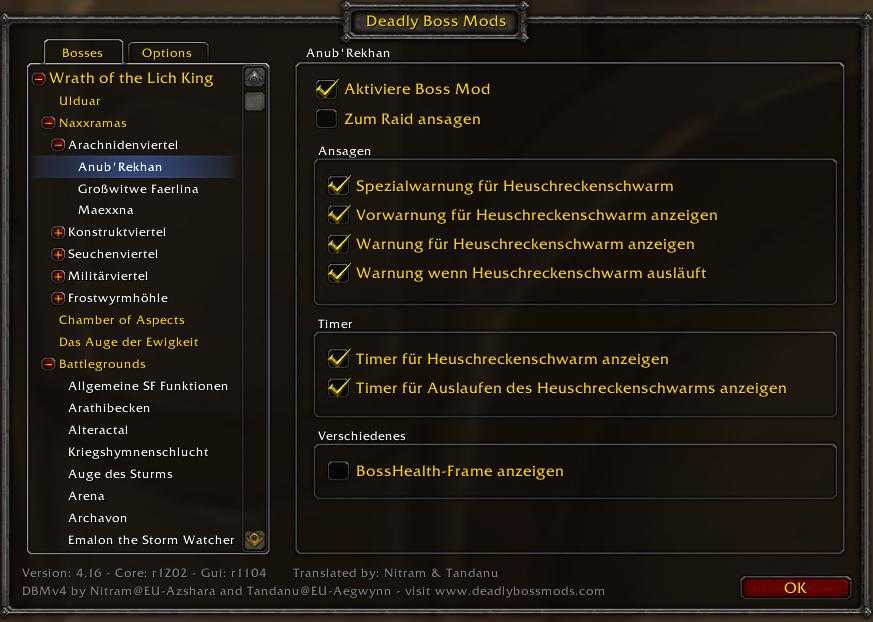 Wow deadly boss mods (dbm) addon dragonflight/wrath of the lich king classic 2023