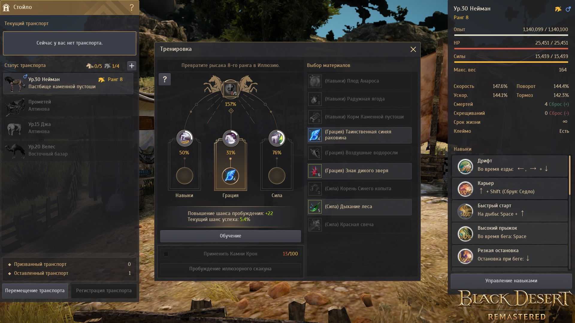 Приручение лошади в black desert: путь к мастерству