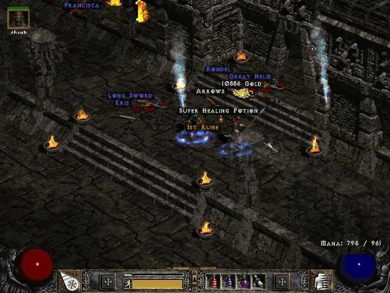 Diablo 2: полный список рун