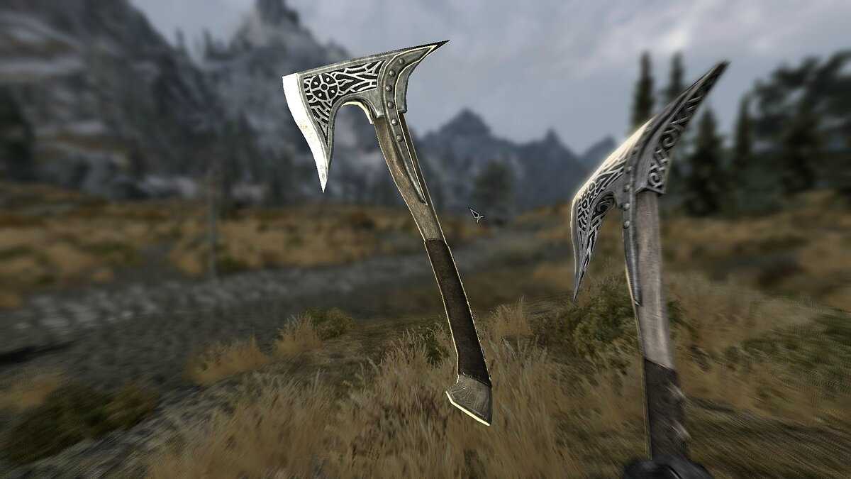 Tes v: skyrim  одноручное оружие