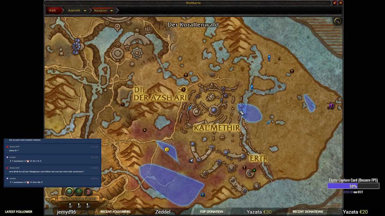 Назжатар гайд wow 8.3 битва за азерот