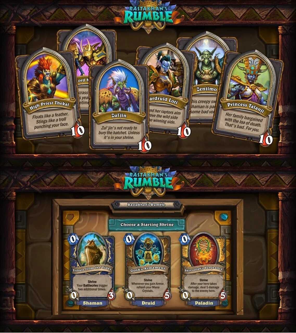 Hearthstone: спасители ульдума обновление выйдет в августе
