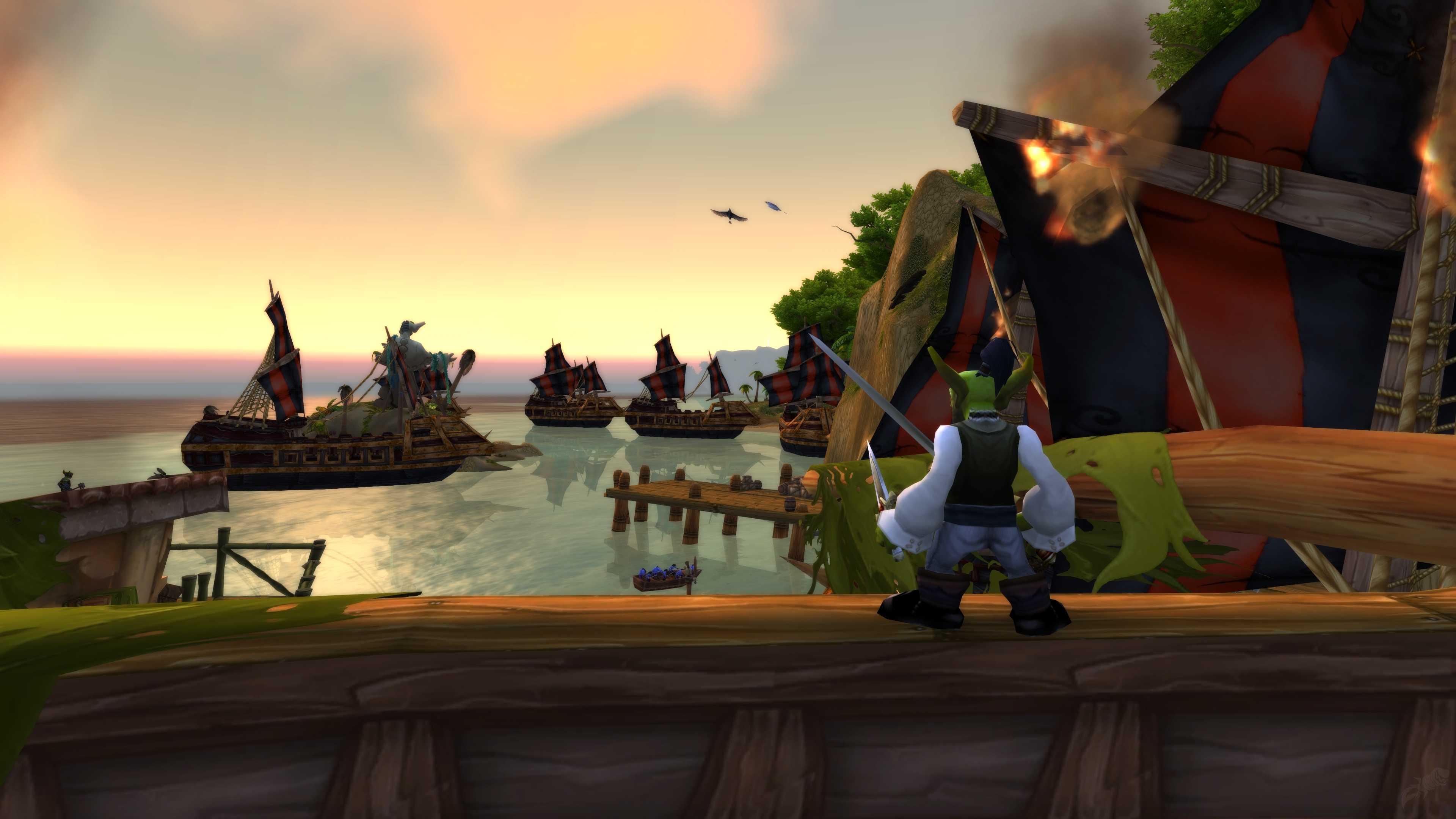 Точки полета, дирижабли и корабли в wow classic
